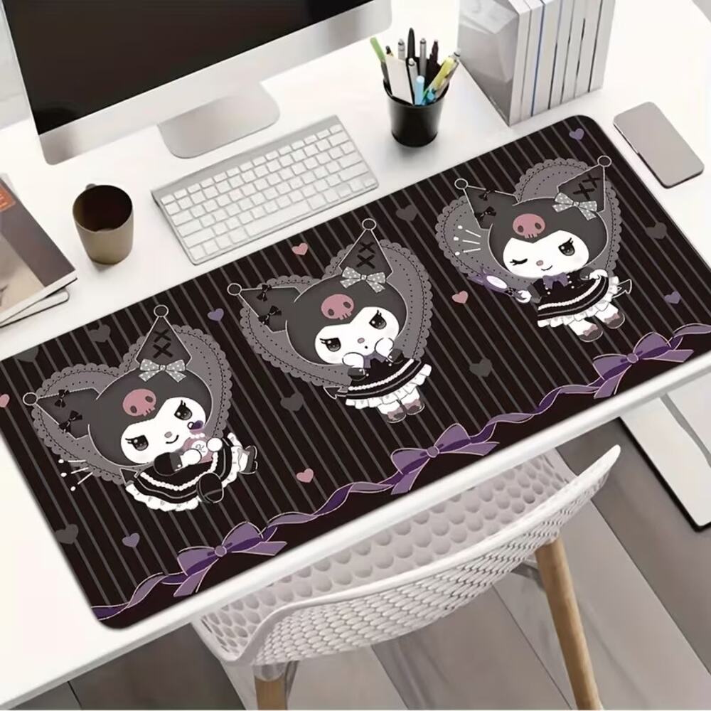 #KUR-6418 Hello Kitty & Friends - Lolita Kuromi Desk Pad